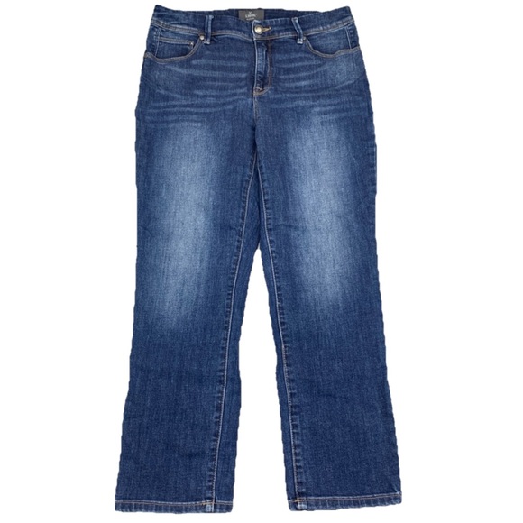 Chico's Denim - Chicos So Slimming Slim Crop Leg Jeans Women's Medium Wash Denim - Size 6 (0.5)